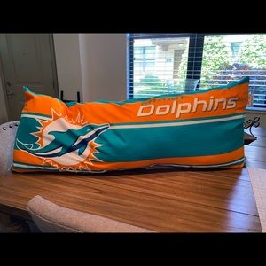 Miami Dolphins body pillow